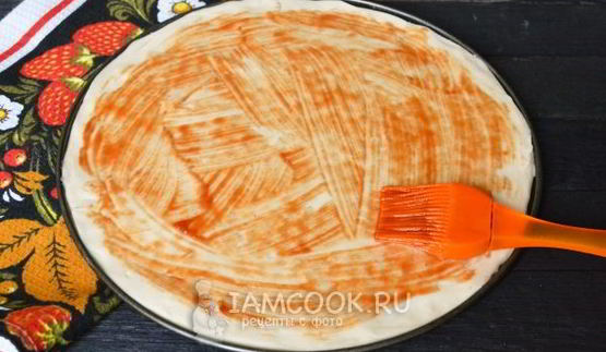 быстрое тесто для пиццы с сухими дрожжами