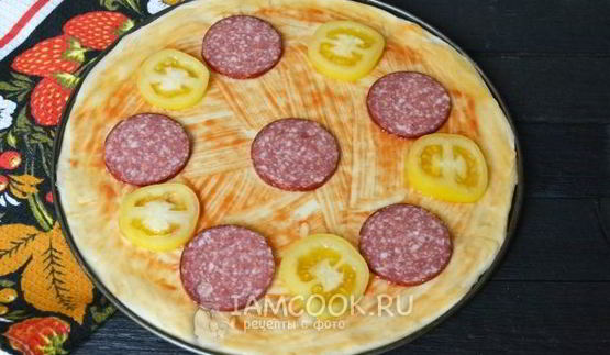 быстрое тесто для пиццы с сухими дрожжами