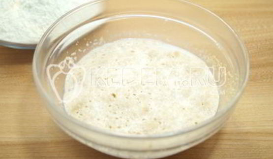 дрожжевое тесто для блинов