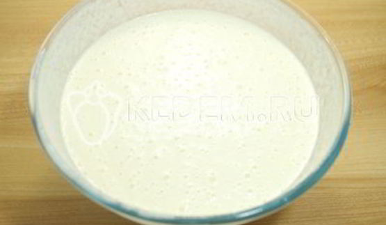 дрожжевое тесто для блинов