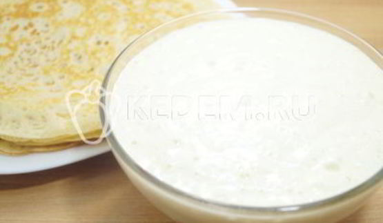 дрожжевое тесто для блинов