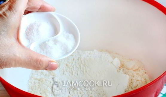 дрожжевое тесто на кефире для пиццы