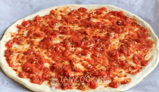 дрожжевое тесто на кефире для пиццы