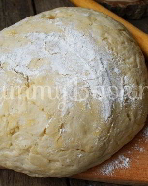 Дрожжевое тесто на минеральной воде