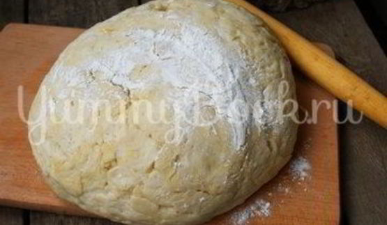 дрожжевое тесто на минеральной воде