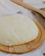 Дрожжевое тесто на пироги на молоке