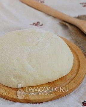 Дрожжевое тесто на пироги на молоке