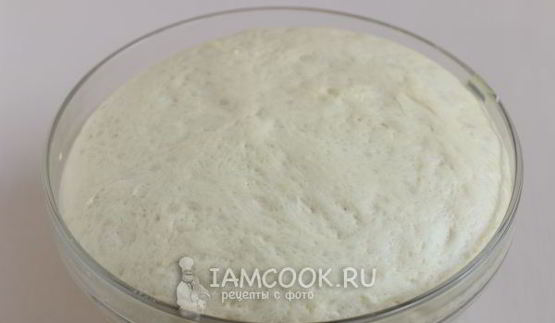 дрожжевое тесто на пироги на молоке