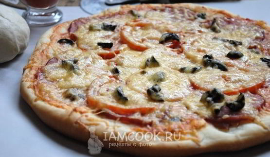 мягкое тесто для пиццы