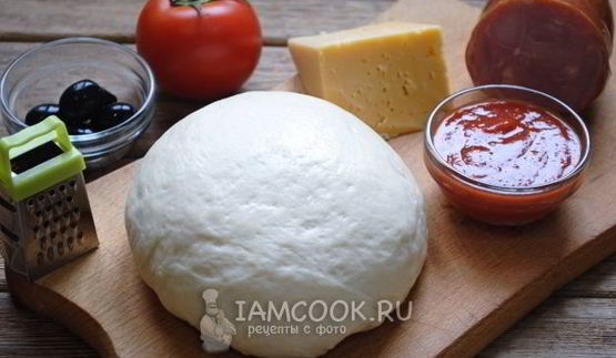 мягкое тесто для пиццы