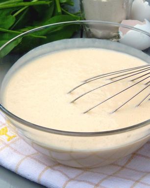 Наливное тесто для пирога на кефире