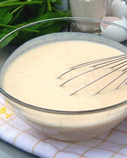 Рецепт наливного теста для пирога на кефире