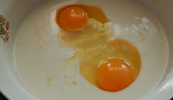 наливное тесто для пирога на кефире