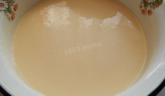 наливное тесто для пирога на кефире