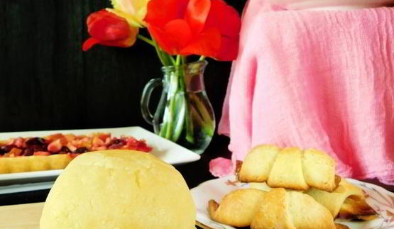 песочно-дрожжевое тесто