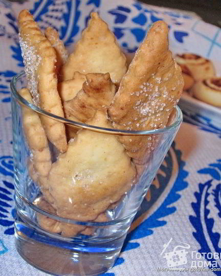 Рецепт постного песочного теста и изделия из него