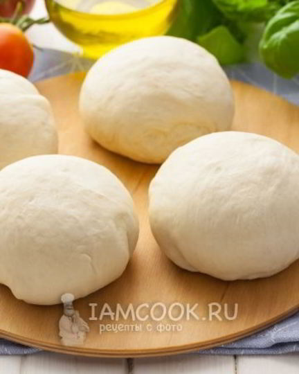 Рецепт постного теста для пиццы