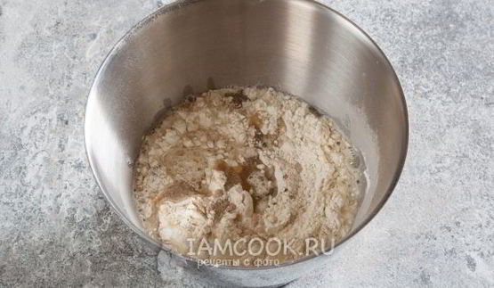 постное тесто для пиццы