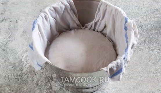 постное тесто для пиццы