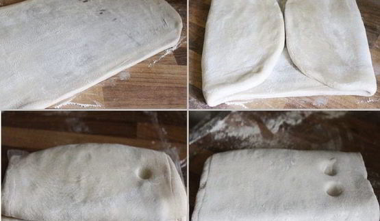 шоколадное слоеное тесто