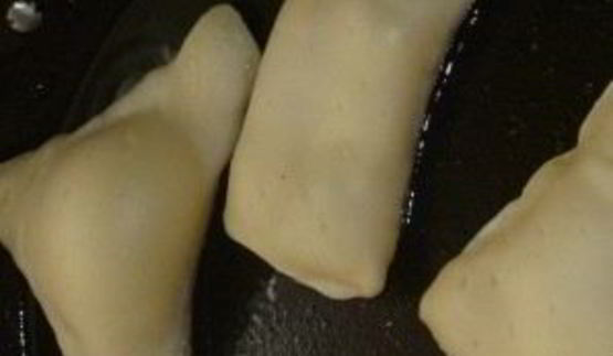 слоеное тесто бездрожжевое на сковороде