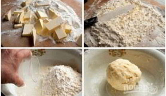 слоеное тесто для пирожков