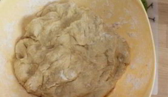 слоеное тесто на сковороде