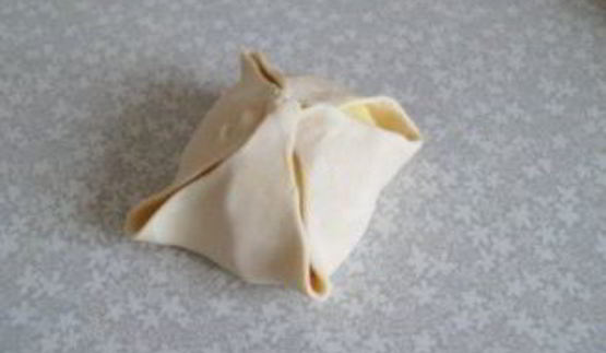 слоеное тесто с яблоками