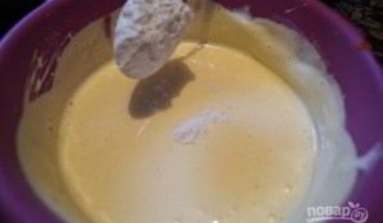 тесто для бисквита