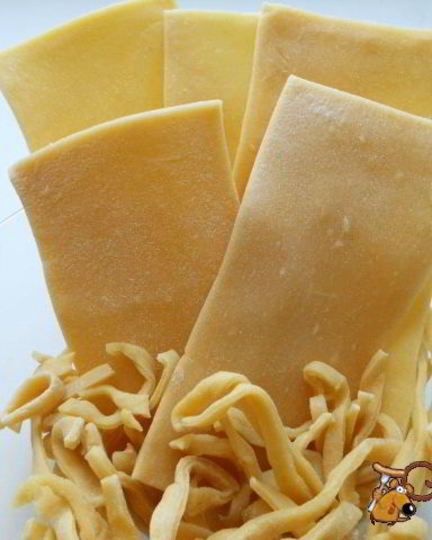 Рецепт теста для лазаньи и лапши в хлебопечке