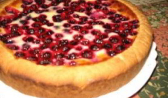 тесто для пирога с ягодами