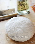 Тесто для пиццы без яиц