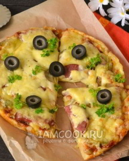 Рецепт теста для пиццы на кислом молоке