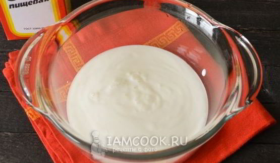 тесто для пиццы на кислом молоке