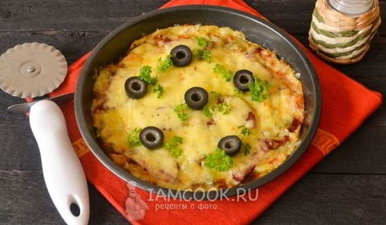 тесто для пиццы на кислом молоке