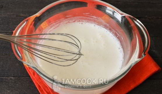 тесто для пиццы на кислом молоке