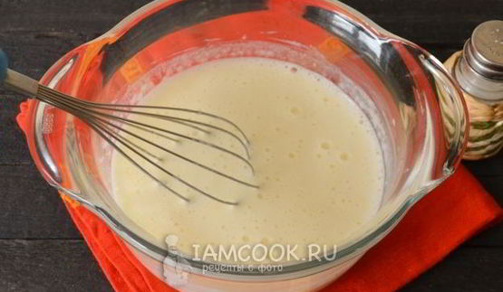 тесто для пиццы на кислом молоке