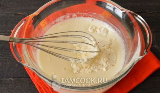 тесто для пиццы на кислом молоке