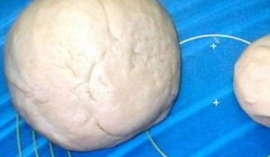 тесто для пиццы на маргарине