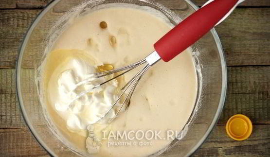 тесто для пиццы на сметане