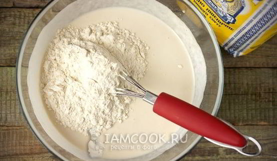 тесто для пиццы на сметане