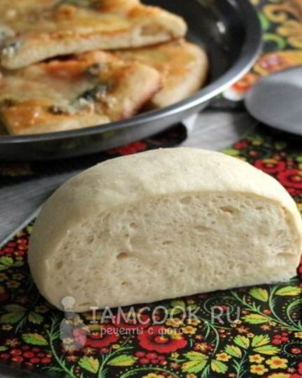 Рецепт теста для пиццы с медом