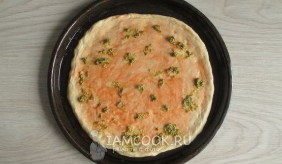 тесто для пиццы с медом