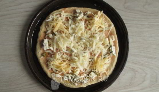 тесто для пиццы с медом