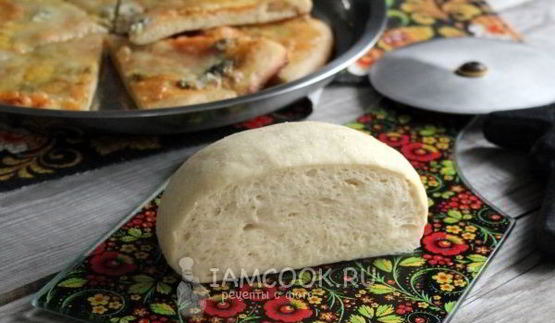 тесто для пиццы с медом