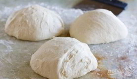 тесто для пиццы с сухими дрожжами