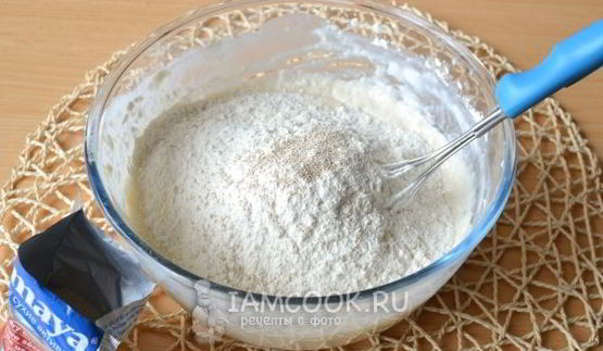 тесто на кефире для пирожков на сковороде