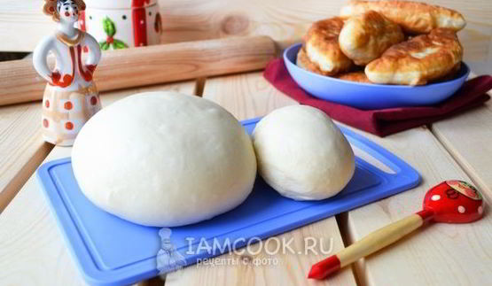 тесто на кефире для пирожков на сковороде