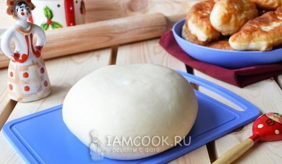 тесто на кефире для пирожков на сковороде