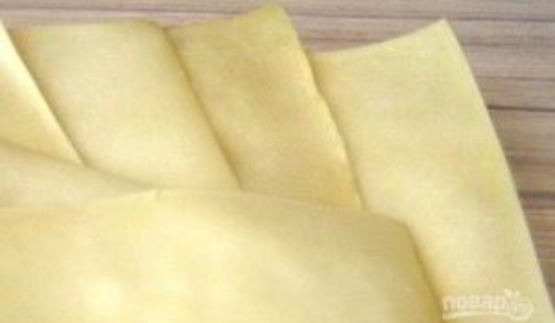 тесто на лазанью